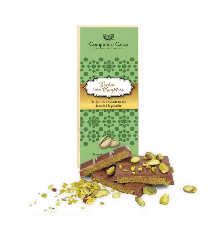 グルメバー ピスタチオフィリング ミルク 【コントワール・デュ・カカオ】