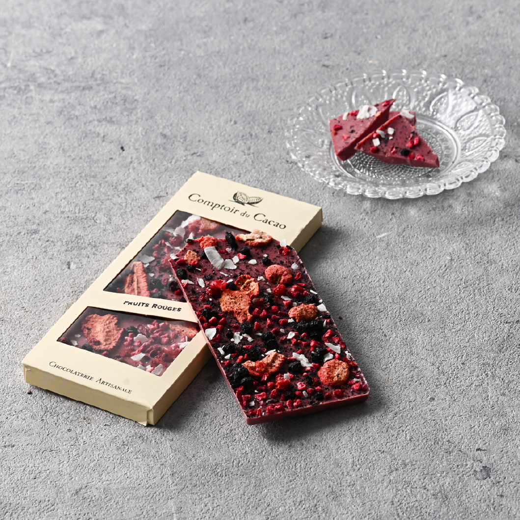 グルメバー レッドベリーココナッツルビー  【コントワール・デュ・カカオ】