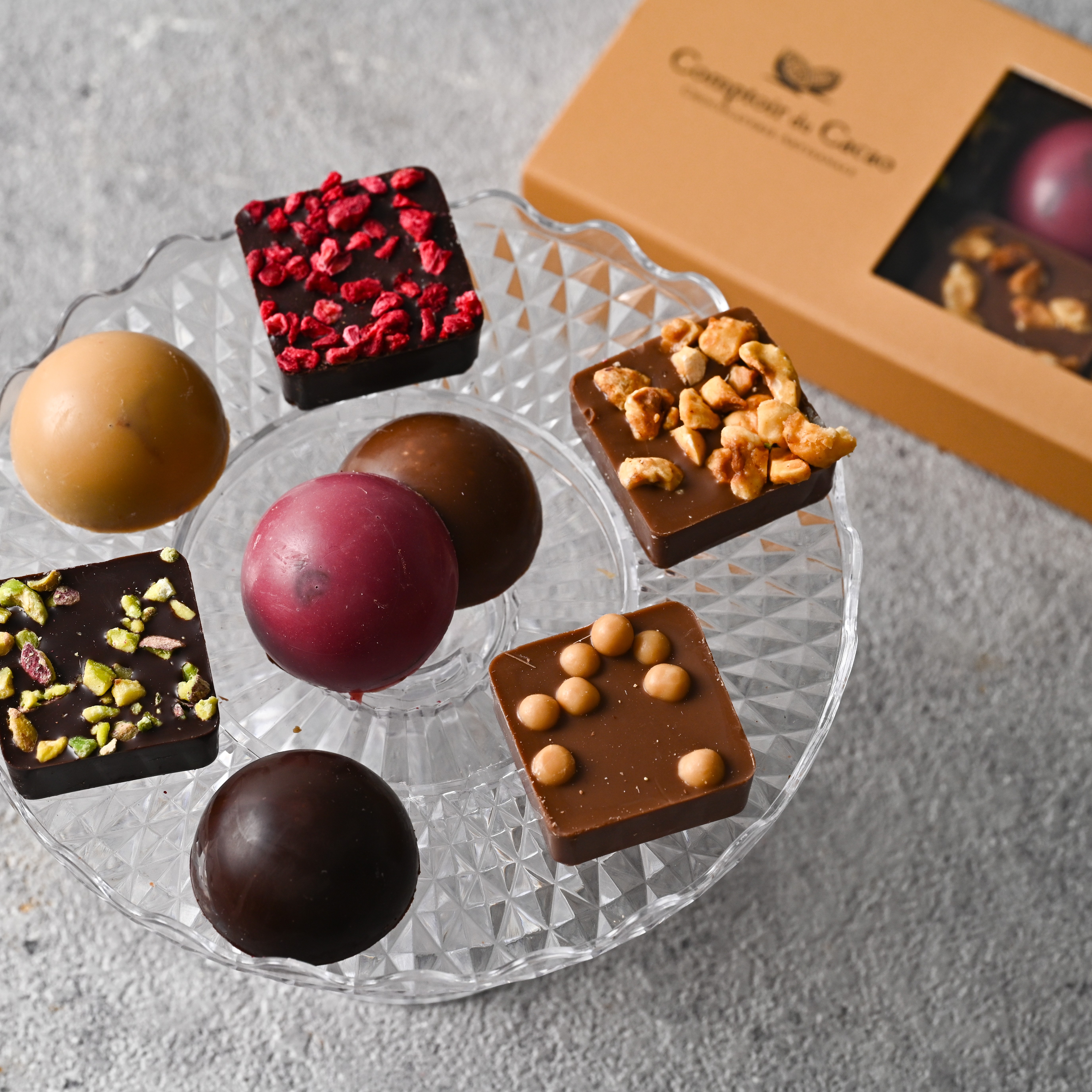 アソートボックス8個入り  【コントワール・デュ・カカオ】