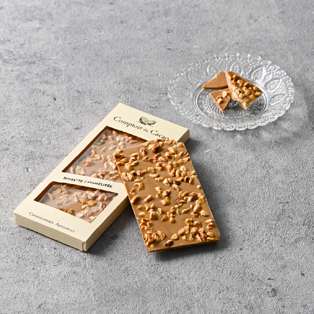 グルメバー  ヘーゼルナッツブロンド  【コントワール・デュ・カカオ】